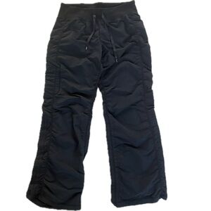 Zelle | Black Ruched Drawstring Workout Pants | sz 10 | Very Good Condition